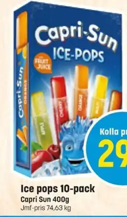Eurocash Capri-Sun Ice pops 10-pack erbjuda