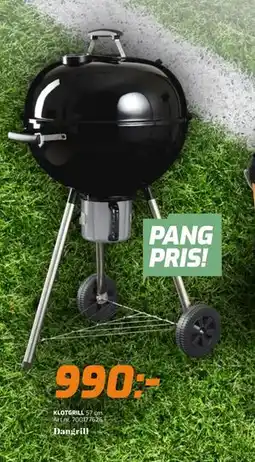 Bolist KLOTGRILL erbjuda