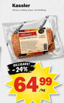 Pekås Kassler erbjuda