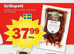 Pekås Grillspett erbjuda