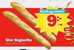 Pekås Stor Baguette erbjuda