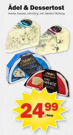 Pekås Ädel & Dessertost erbjuda