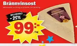 Pekås Brännvinsost erbjuda