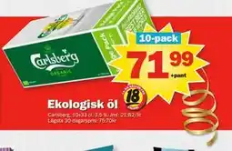 Pekås Ekologisk öl erbjuda