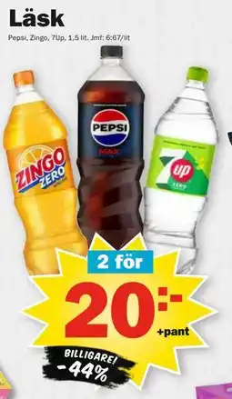 Pekås Läsk erbjuda