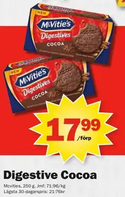 Pekås Digestive Cocoa erbjuda