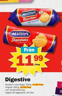Pekås Digestive erbjuda