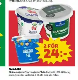 Coop Daglivs Gräddfil erbjuda