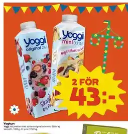 Coop Daglivs Yoghurt erbjuda