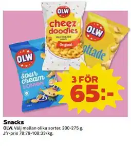 Coop Daglivs Snacks erbjuda