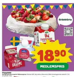 Coop Daglivs Vispgrädde, Medlemspris erbjuda