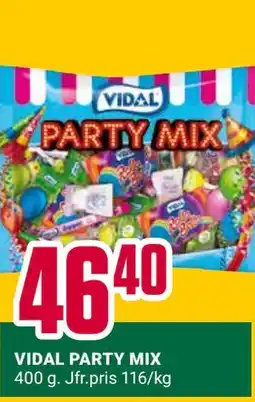 ÖoB VIDAL PARTY MIX erbjuda