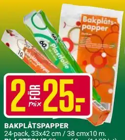 ÖoB BAKPLÅTSPAPPER erbjuda
