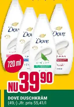ÖoB DOVE DUSCHKRÄM erbjuda