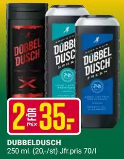 ÖoB DUBBELDUSCH erbjuda