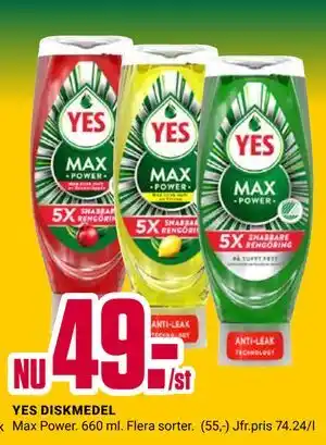 ÖoB YES DISKMEDEL erbjuda
