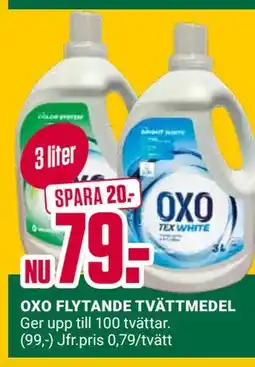 ÖoB OXO FLYTANDE TVÄTTMEDEL erbjuda