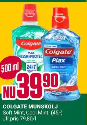 ÖoB COLGATE MUNSKÖLJ erbjuda