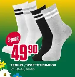 ÖoB TENNIS-/SPORTSTRUMPOR erbjuda