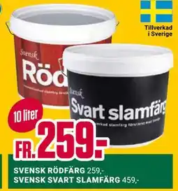 ÖoB Svensk Svart Slamfärg erbjuda