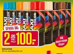 ÖoB SPRAYFÄRG erbjuda