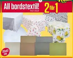 ÖoB All bordstextil! erbjuda