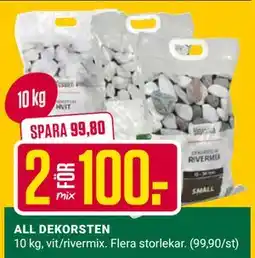 ÖoB ALL DEKORSTEN erbjuda