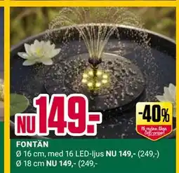 ÖoB FONTÄN erbjuda