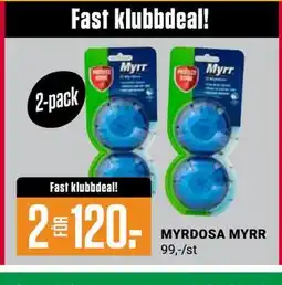 ÖoB MYRDOSA MYRR, Medlemspris erbjuda