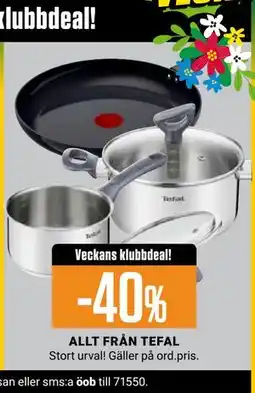 ÖoB ALLT FRÅN TEFAL erbjuda