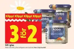 ICA Kvantum Sill i glas erbjuda