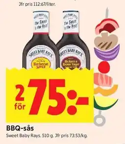 ICA Kvantum BBQ-sås erbjuda