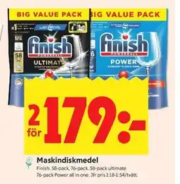 ICA Kvantum Maskindiskmedel erbjuda