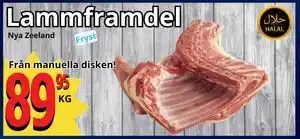 Supergrossen Lammframdel erbjuda