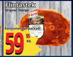 Supergrossen Flintastek erbjuda