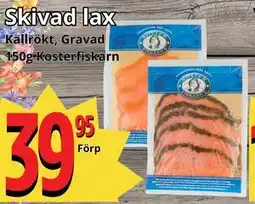 Supergrossen Skivad lax erbjuda