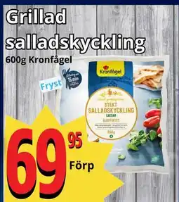 Supergrossen Grillad salladskyckling erbjuda