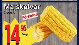 Supergrossen Majskolvar erbjuda