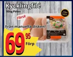 Supergrossen Kycklingfilé erbjuda