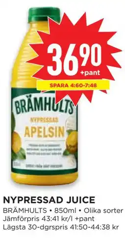 Willys NYPRESSAD JUICE erbjuda