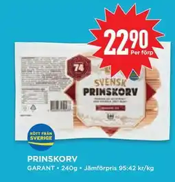 Willys Hemma PRINSKORV erbjuda