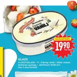 Willys Hemma GLASS erbjuda