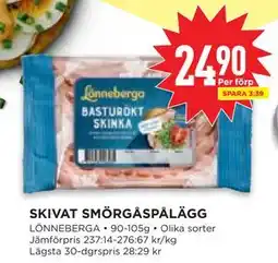 Willys Hemma SKIVAT SMÖRGÅSPÅLÄGG erbjuda