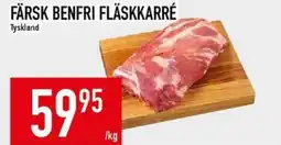 Matdax Färsk benfri fläskkarré erbjuda