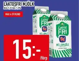 Matdax ARLA Laktosfri mjölk erbjuda