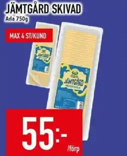 Matdax ARLA Jämtgård skivad erbjuda