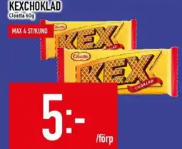 Matdax CLOETTA Kexchoklad erbjuda