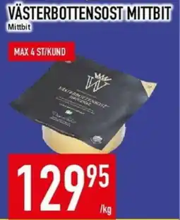 Matdax MITTBIT Västerbottensost mittbit erbjuda