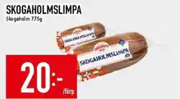 Matdax SKOGAHOLM Skoganolmslimpa erbjuda