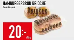 Matdax GARANT Hamburgerbröd brioche erbjuda